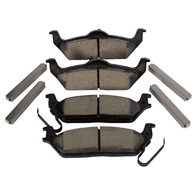 AU2Z2V200A - : Disc Brake Pad Set Rear for Ford: F-150, F-150 Heritage | Lincoln: Mark LT Image