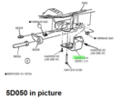 F87Z5D050AC - Suspension: Cover for Ford Image