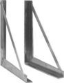 70052657 - : 1701030 18X18 Weld ALUM Brackets for BUYERS PRODUCTS Image