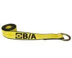 70052513 - : 12' X 2" Inch Wheel Lift Strap with D Ring 38-1-12 for B/A PRODUCTS Image