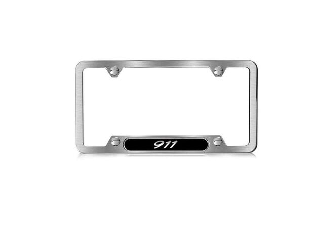 PNA70210001 - Exterior: License Plate - Brushed for Porsche: 911 Image
