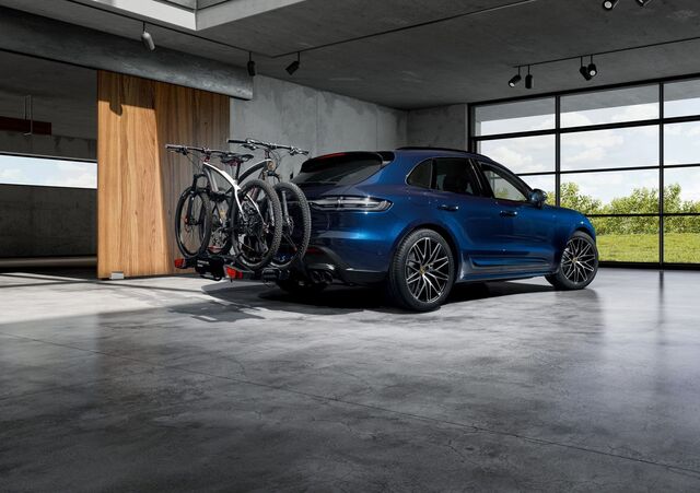 95B044834 - Hauling: Porsche Hitch-Mounted Bike Carrier for Porsche: Macan, Panamera Image