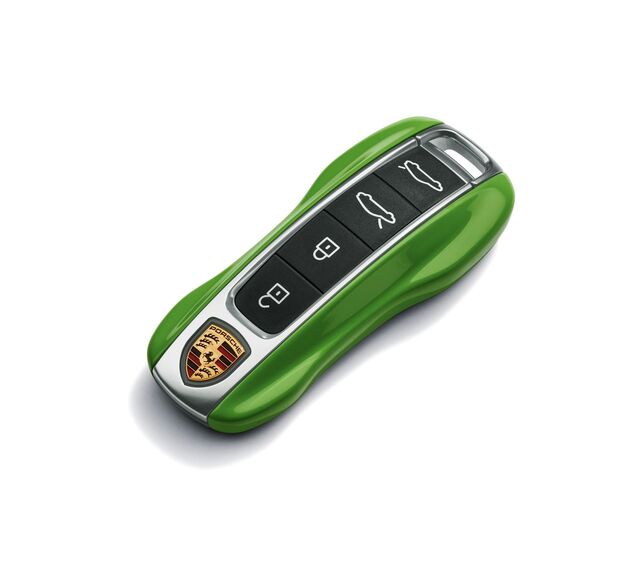 971044801M6B - Interior: Painted Vehicle Key Cap - Lizard Green for Porsche: 911, Taycan Image