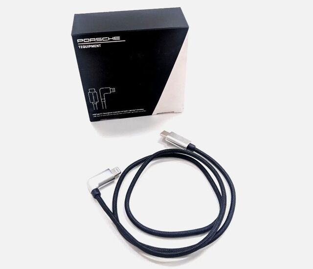 9J1073900 - Audio/Video: Porsche USB Type C to Apple Lighting Cable for Porsche: 911 Image
