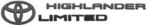 PT9484820502 - Exterior: Blackout Emblem Overlays - Limited Model for Toyota Image