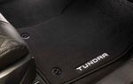 PT9193422020 - Interior: Genuine Toyota Tundra 2022 &amp; Newer Tundra CrewMax Black Carpet Floor Mats for Toyota: Tundra Image