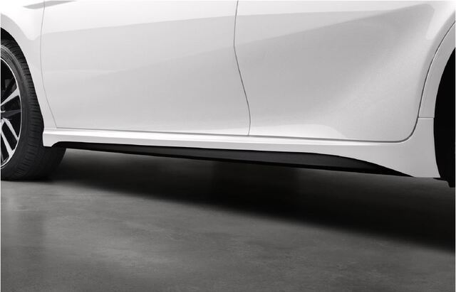 PT9290318102 - Exterior: Genuine Toyota Camry Black Rocker Panel Applique for toyota Image