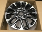 PT946342207M - : Genuine Toyota Tundra 20" Dark Gray Alloy Wheel (center cap sold separate) for Toyota Image