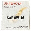 00279-16QTE - Genuine Toyota Fully Synthetic 0W16 Oil (Case of 6) Elmhurst Toyota
