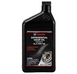 Genuine Toyota Fully Synthetic GL-5 75W140 Differential Gear Oil (1 Quart)