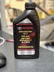 Genuine Toyota GL-5 75W-85 Differential Gear Oil LT (1 Quart)