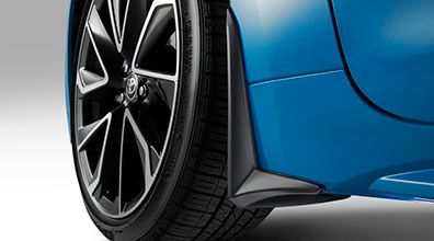 PK38912K00TP - Exterior: Genuine Toyota Corolla Hatchback 4pc Mudguard Kit for Toyota: Corolla Image