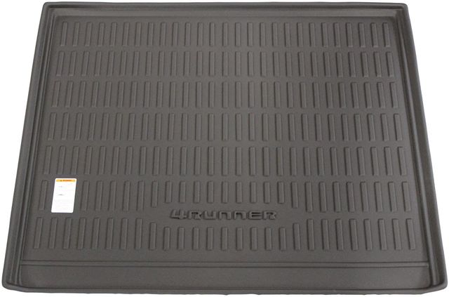 PT21889112 - Interior: Genuine Toyota 4Runner Black Rubber Cargo Tray Without 3rd Row for Toyota: 4Runner Image
