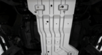 PT22835244 - : Genuine Toyota 2024 + Tacoma (non-hybrid) Transfer Case Skid Plate (6-spd manual &amp; 8-spd auto compatible) for Toyota Image