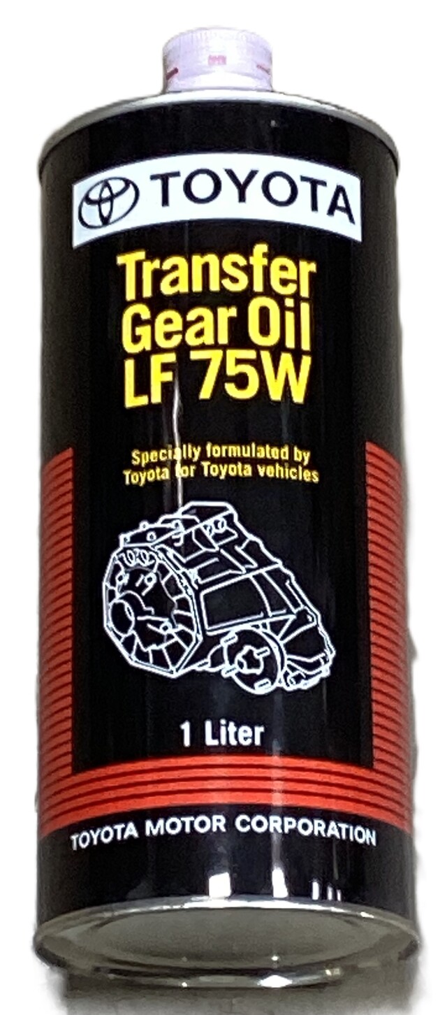 Genuine Toyota Transfer Case Gear Oil LF 75W 1 Liter 08885