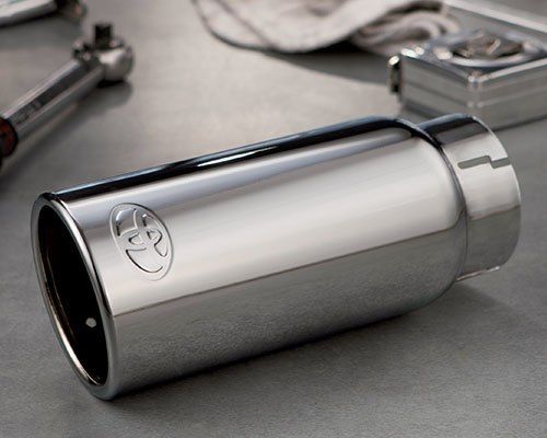 PT93235162 - Performance: Genuine OEM Toyota 2005-2020 Tacoma Chrome Exhaust Tip Fast Ship Easy Install for Toyota: Tacoma Image