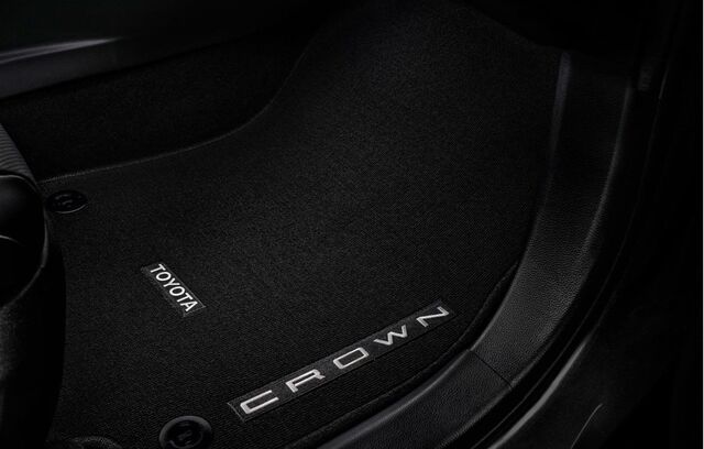 PT919-30240-20 - Genuine Toyota Crown Black Carpet Floor Mats Set