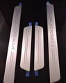 PT22802140 - Interior: Door Sill Protectors, Brushed Aluminum for Toyota Image