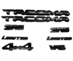 PT9483518002 - Exterior: Exterior Trim, Emblem Blackout Overlays for Toyota Image