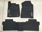PT9083420020 - : Genuine Toyota 2014 thru 2021 Tundra TRD Pro All Weather Rubber Floor Liners/ Mats for Toyota Image