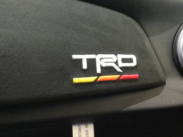 2019 Toyota 86 Genuine Toyota 86 TRD Edition Dash Panel Insert