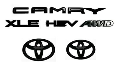 PT948-03255-02 - Genuine Toyota 2025 + Camry XLE AWD Gloss Black