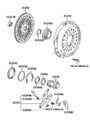 9056079001 - : Toyota Supra Washer, Plate(For Clutch Release Bearing) for Toyota Image