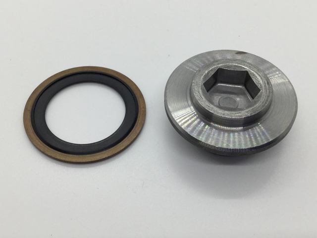 90341-27007 - Genuine Toyota/Lexus Straight Screw Plug VVT Timing
