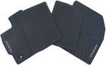 PT9084712220 - : Genuine Toyota 2012-2015 Prius Front &amp; Rear Rubber All Weather Floor Mats Prius (4 Piece Set) for Toyota: Prius Image