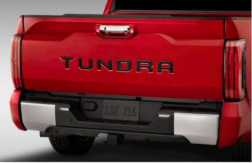 オーダーペイント　2点 Toyota Tundra Emblem Tailgate Insert Chrome PT948-34220-02