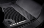 PT9080C23020 - : Genuine Toyota 2023 + Sequoia All Weather Black Rubber Floor Liners/Mats for Toyota Image