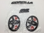 PT9480220102 - Exterior: Exterior Emblem Blackout Overlay, SE for Toyota Image