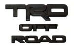 PT4134220002 - Exterior: Exterior Emblem Blackout Overlay for Toyota Image
