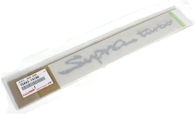 Purchase Toyota Supra MK3 Hood Emblem 1988 Badge Faded, Scratched In