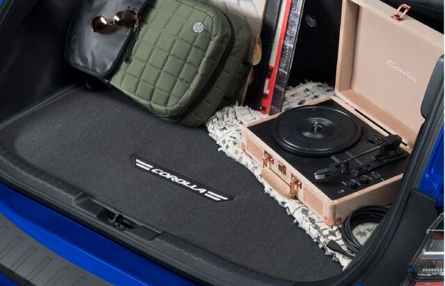 PT9191222102 - : Genuine Toyota Corolla Hatchback Carpet Cargo/Trunk Mat for Toyota: Corolla Image