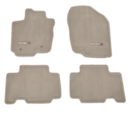 PT2084208140 - : Genuine Toyota 2009-2012 Rav4 Sand Beige Carpet Floor Mat Set for Toyota: RAV4 Image