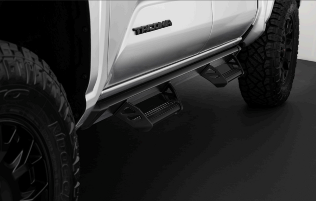 PT925-35244 - Genuine Toyota Tacoma Predator Tube Steps Double Cab
