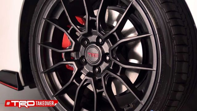 Genuine Toyota Camry & Avalon Matte Black TRD 19