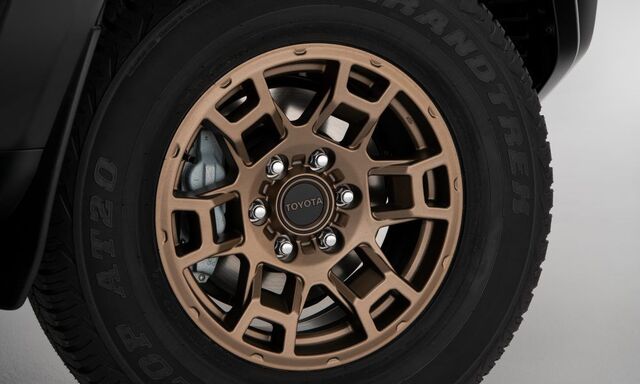 Genuine Toyota 4Runner 40th Anniversary Bronze Wheel Set (w
