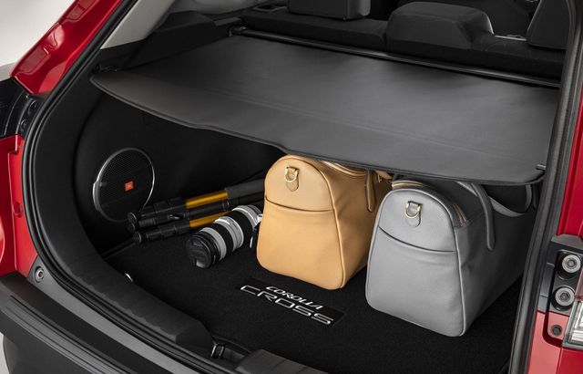 PT9121622002 - Interior: Genuine Toyota Corolla Cross Retractable Rear Cargo/Tonneau Cover for Toyota Image