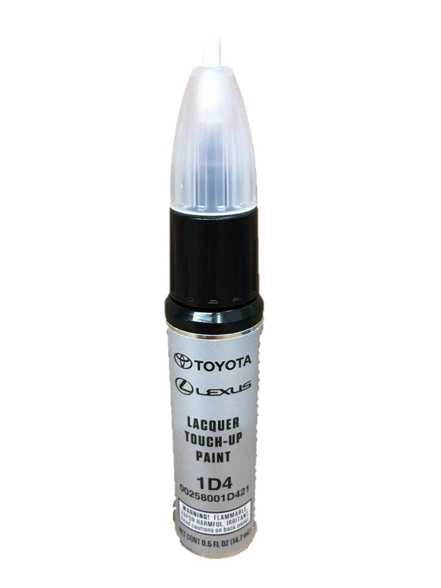 Genuine Toyota 1D4 Titanium Silver Touch Up Paint Pen .5 FL