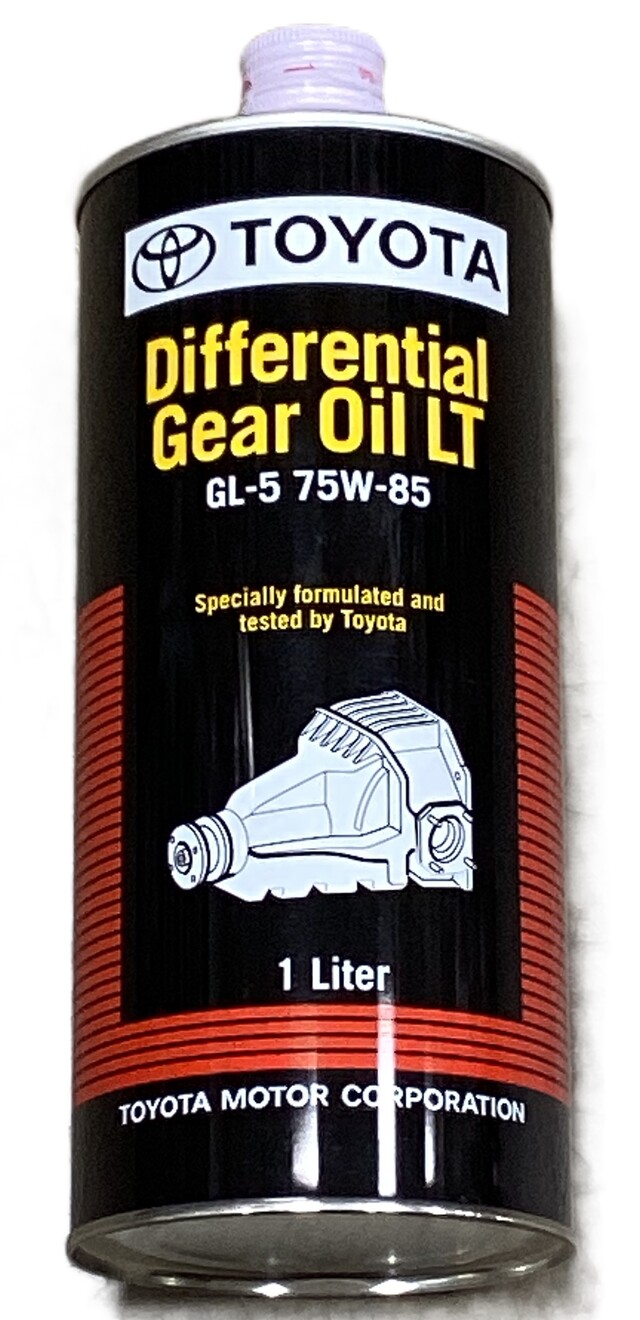 Genuine Toyota GL-5 75W-85 Differential Gear Oil LT (1 Liter