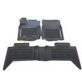 PT9083616420 - : Genuine Toyota 2016-2017 Tacoma Double Cab Black Rubber All Weather Floor Liners/Mats (set of 3) for Toyota Image