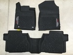 PT9080C20020 - : Genuine Toyota 2016-2022 Sequoia TRD PRO All Weather Rubber Floor Liners/Mats (No 2nd Row Console) for Toyota Image