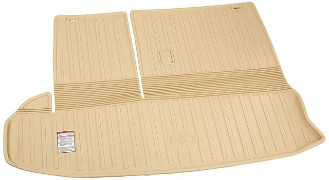 PT9244814050 - Cargo Management: Genuine Toyota Highlander Flaxen/Tan All Weather Cargo Liner/Mat for Toyota: Highlander Image