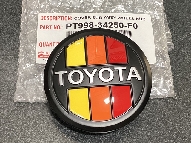 Genuine Toyota Tundra TRD Rally Package Center Cap PT998