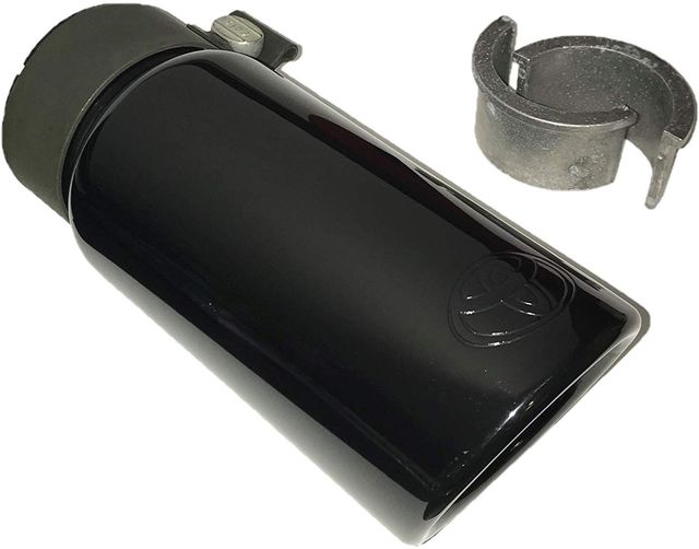PT9323518002 - Performance: Genuine Toyota 2005-2023 Tacoma Black Chrome Exhaust Tip for Toyota Image