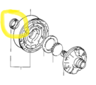9031138082 - Transmission: Automatic Transmission Oil Pump Seal for Toyota: Avalon, Camry, Corolla, Matrix, Sienna, Solara Image
