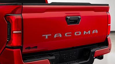 PT9483524111 - Exterior: Genuine Toyota 2024 + Tacoma Tailgate Inserts - Gun Metal for Toyota: Tacoma Image