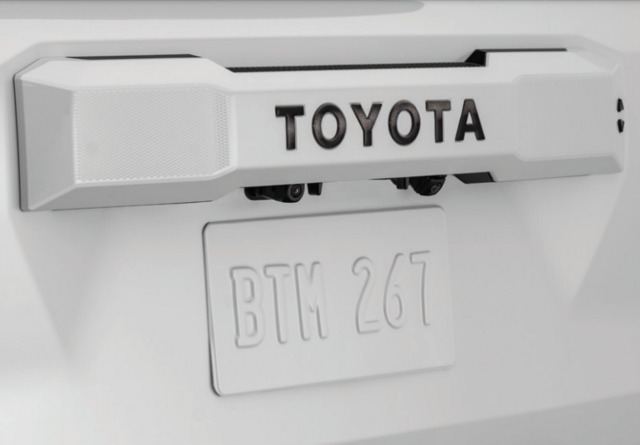 PT948-89253-12 - Genuine Toyota 2025 + 4Runner Gloss Black Tailgate ...